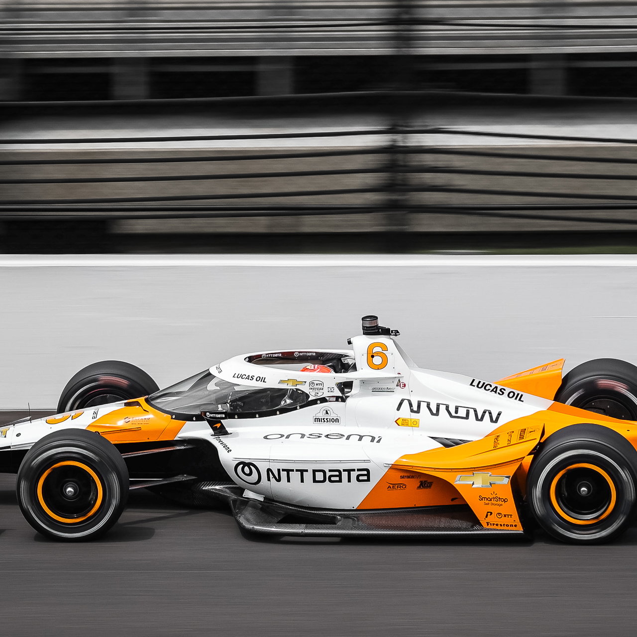 Felix Rosenqvist, Arrow McLaren, Indianapolis 500 Qualifying